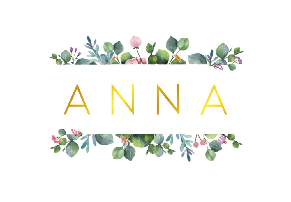 Geboortekaartje boemetjes Anna