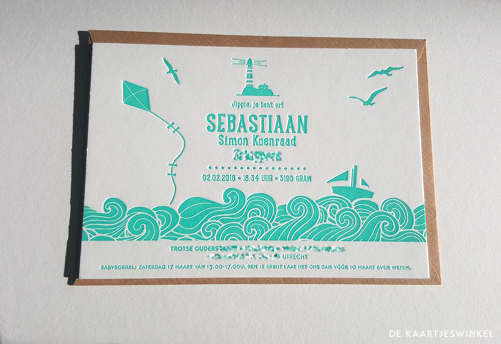 letterpress-geboortekaartje-golven-Sebastiaan1