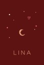 Maan en sterretjes Lina voor