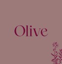 Olive met lieve bloemetjes